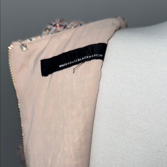 WHBM Tweed Sleeveless Sheath Dress Women’s 12 - Picture 8 of 13